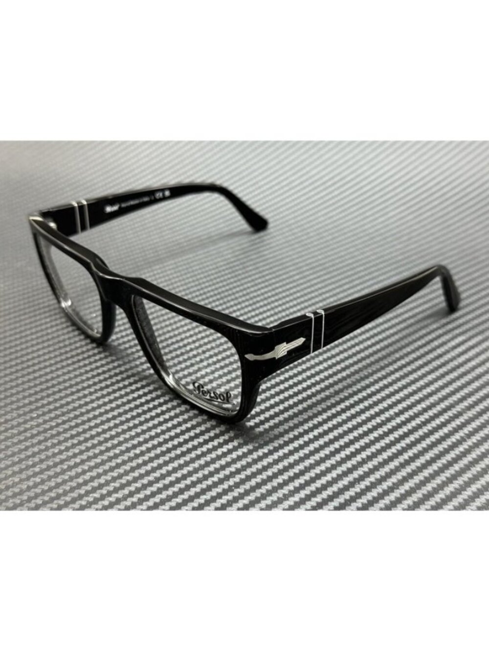 New Persol Men Black Eyeglasses 53-20-145